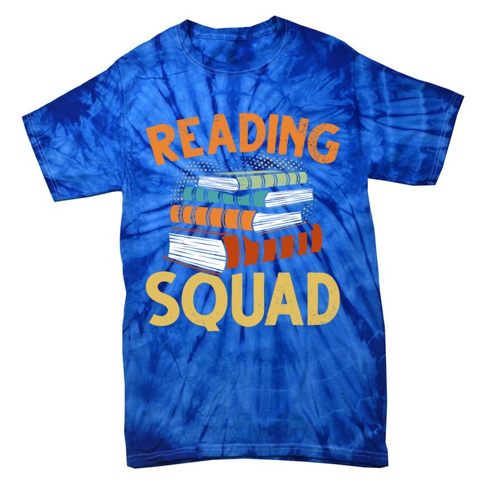 Reading Squad Reading Teachers Reading Teacher Appreciation Cool Gift Tie-Dye T-Shirt