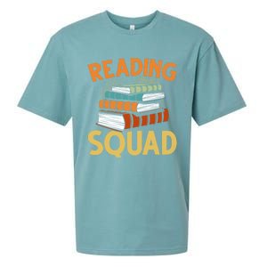 Reading Squad Reading Teachers Reading Teacher Appreciation Cool Gift Sueded Cloud Jersey T-Shirt