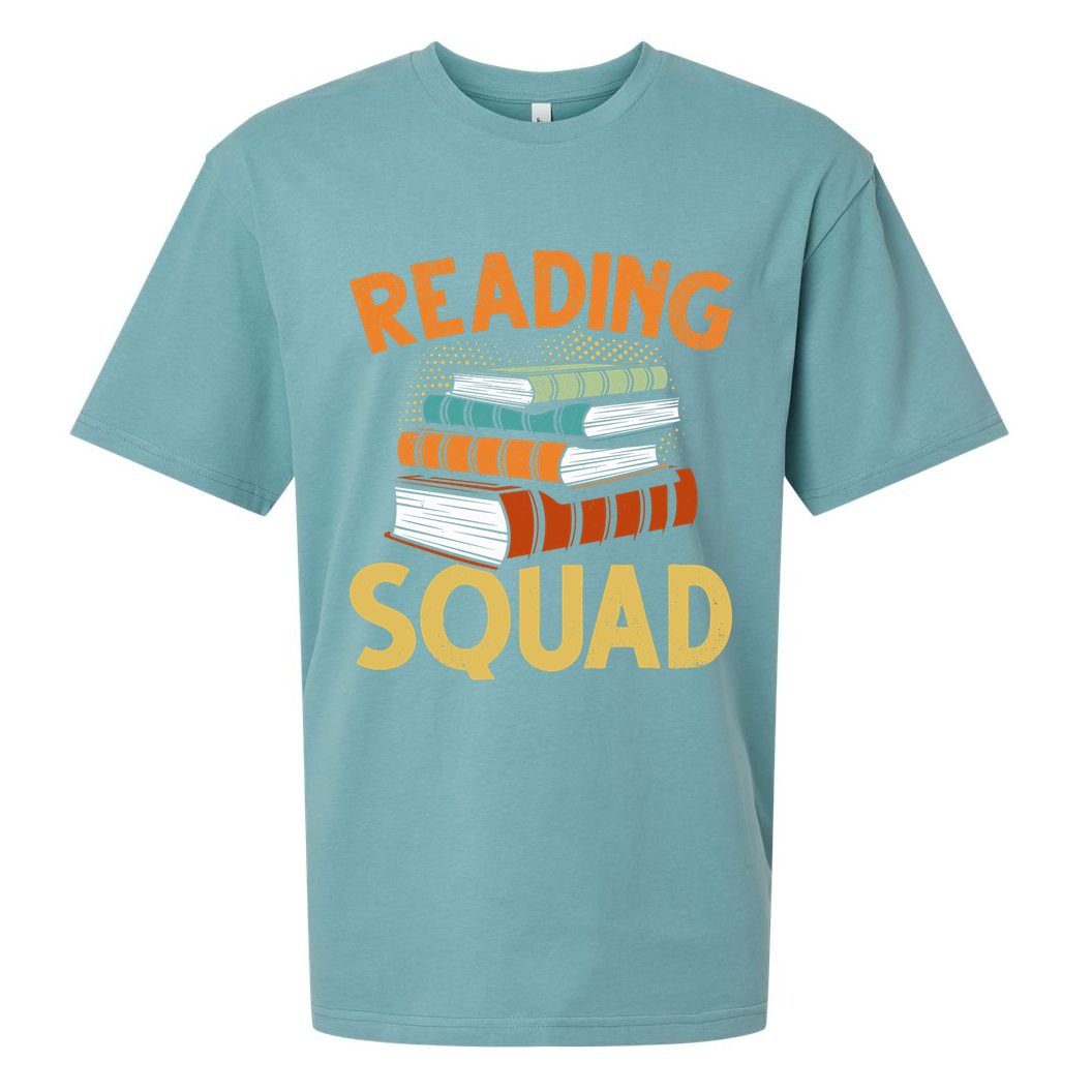 Reading Squad Reading Teachers Reading Teacher Appreciation Cool Gift Sueded Cloud Jersey T-Shirt