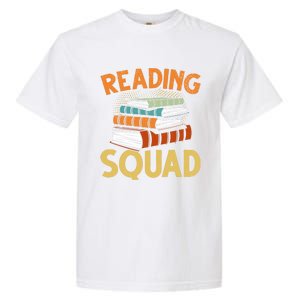 Reading Squad Reading Teachers Reading Teacher Appreciation Cool Gift Garment-Dyed Heavyweight T-Shirt