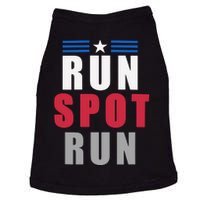 Run Spot Run Funny Trump Quote Doggie Tank