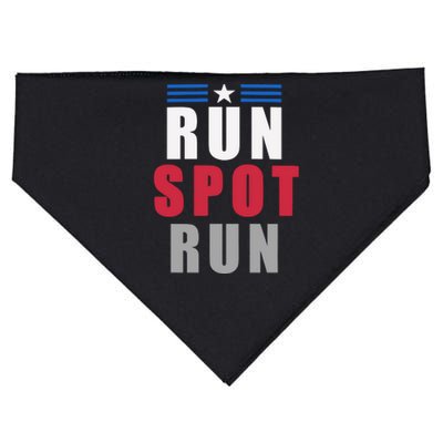 Run Spot Run Funny Trump Quote USA-Made Doggie Bandana