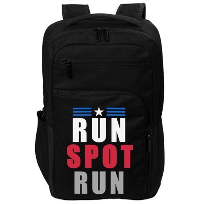 Run Spot Run Funny Trump Quote Impact Tech Backpack