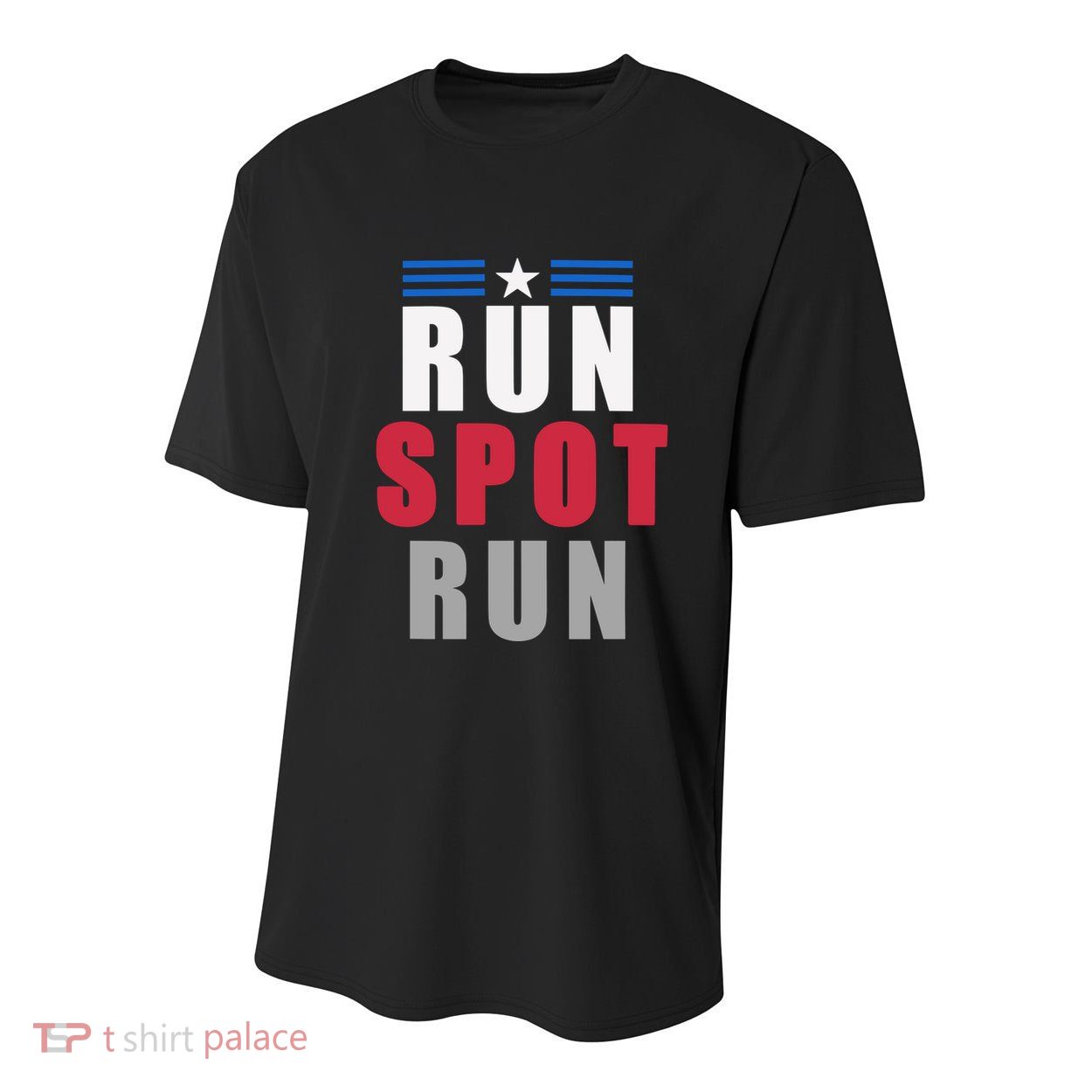Run Spot Run Funny Trump Quote Youth Performance Sprint T-Shirt