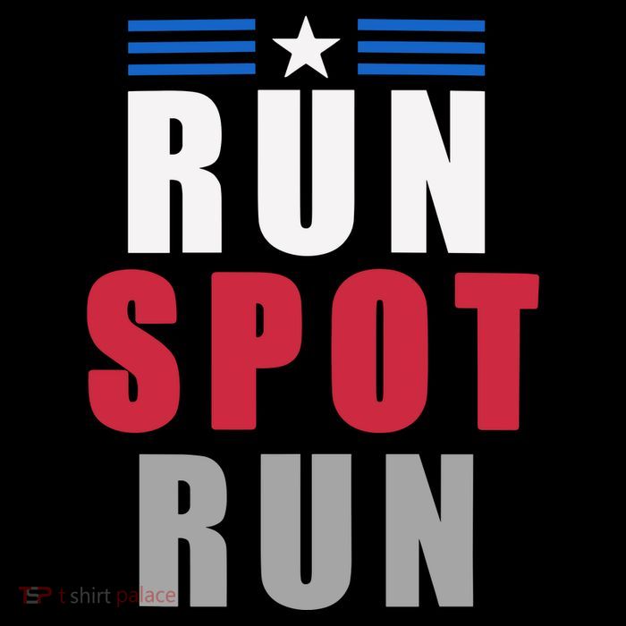Run Spot Run Funny Trump Quote Baby Bodysuit