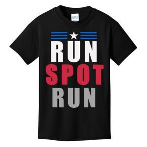 Run Spot Run Funny Trump Quote Kids T-Shirt