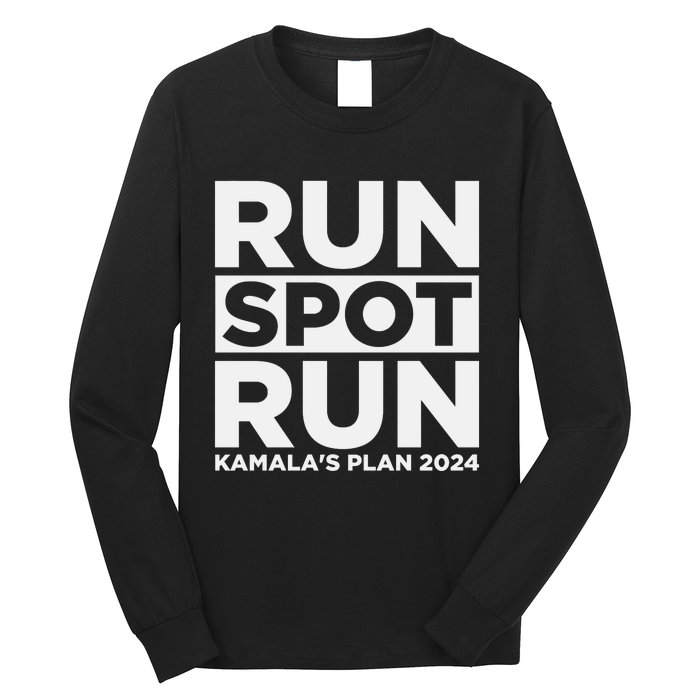 Run Spot Run KamalaS Plan 2024 Long Sleeve Shirt