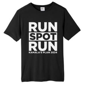 Run Spot Run KamalaS Plan 2024 Tall Fusion ChromaSoft Performance T-Shirt