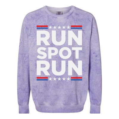 Run Spot Run 2024 Colorblast Crewneck Sweatshirt