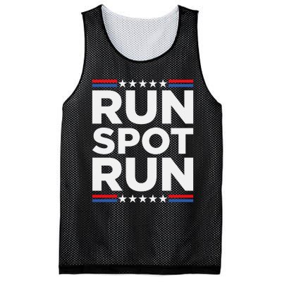 Run Spot Run 2024 Mesh Reversible Basketball Jersey Tank