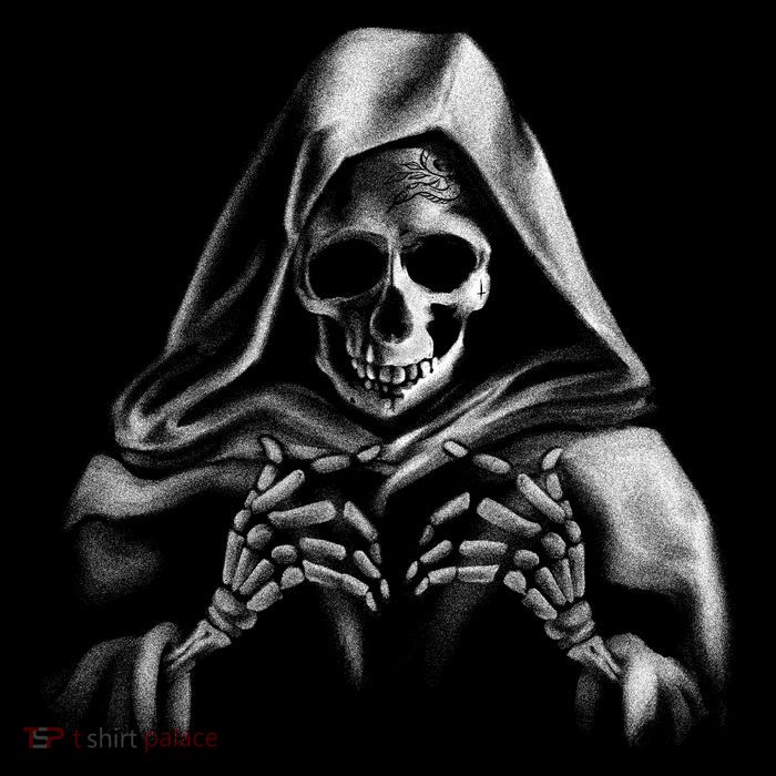Reaper Skeleton Sustainable Bucket Hat