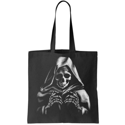 Reaper Skeleton Tote Bag