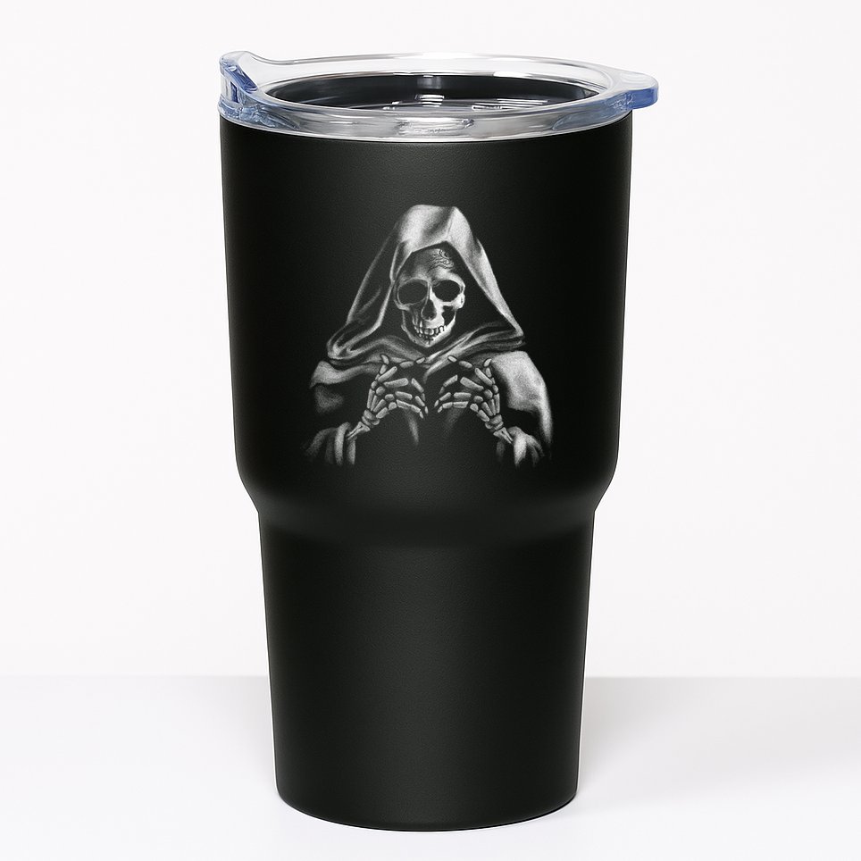 Reaper Skeleton Tumbler
