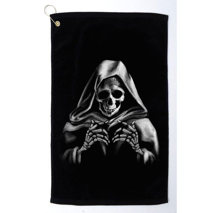 Reaper Skeleton Golf Towel
