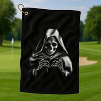 Reaper Skeleton Golf Towel