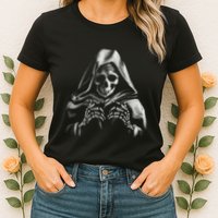 Reaper Skeleton Womens T-Shirt
