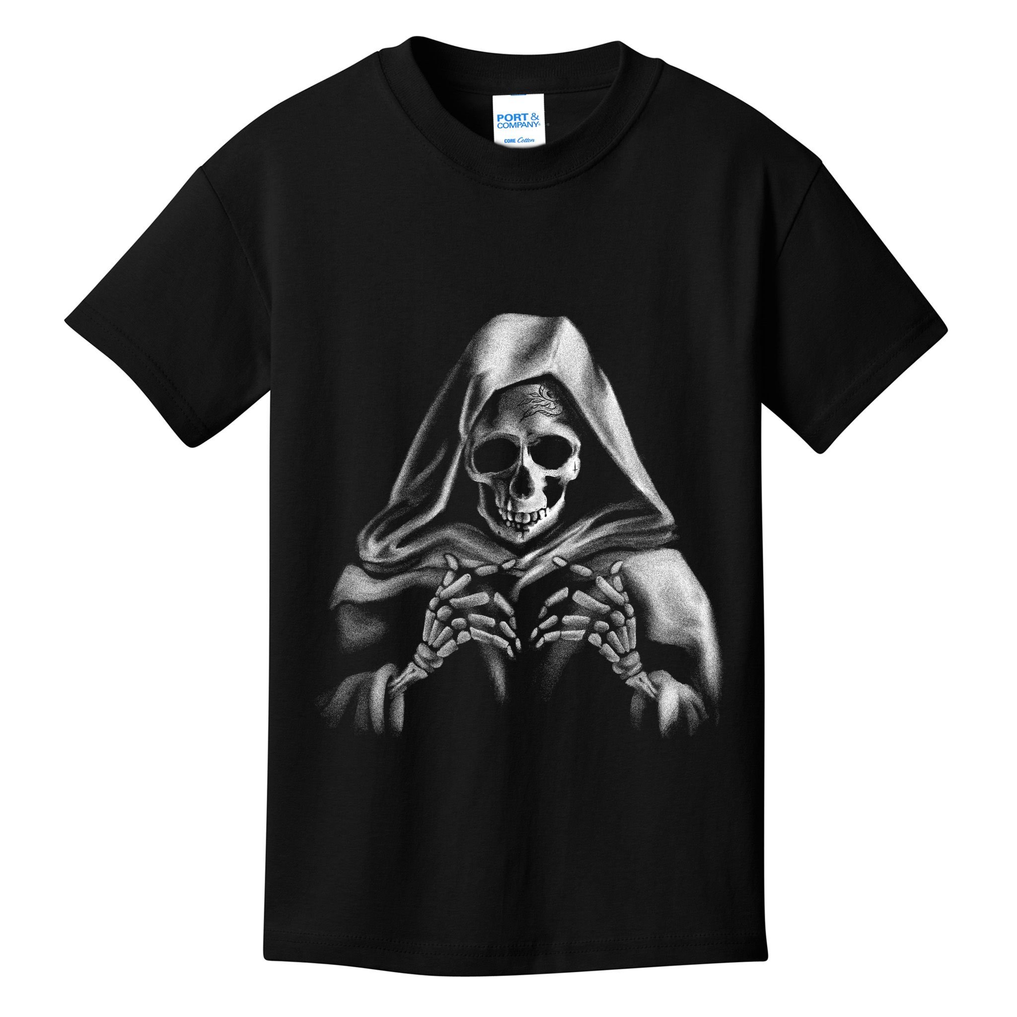 Reaper Skeleton Kids T-Shirt