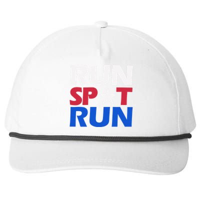 Run Spot Run Trump Snapback Five-Panel Rope Hat