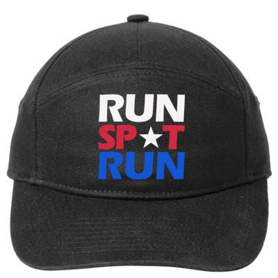 Run Spot Run Trump 7-Panel Snapback Hat