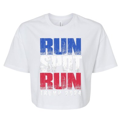 Run Spot Run Run Spot Run Bella+Canvas Jersey Crop Tee