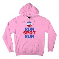 Run Spot Run. Trump And Harris Debate Hoodie