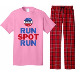 Run Spot Run. Trump And Harris Debate Pajama Set