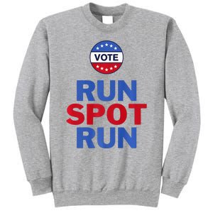 Run Spot Run. Trump And Harris Debate Sweatshirt