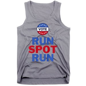 Run Spot Run. Trump And Harris Debate Tank Top