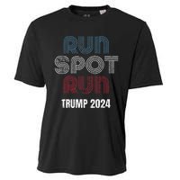 Run Spot Run Run Spot Run Trump Kamala Debate 2024 Cooling Performance Crew T-Shirt