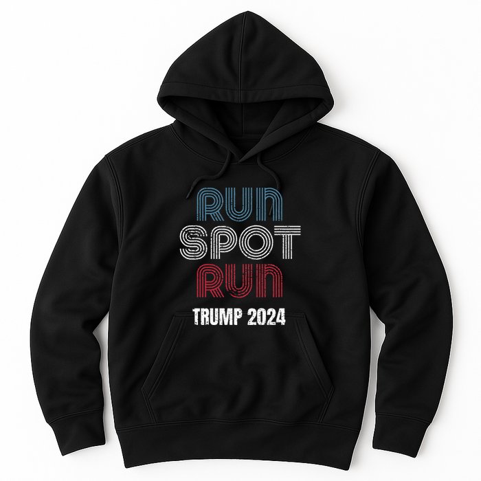 Run Spot Run Run Spot Run Trump Kamala Debate 2024 Hoodie