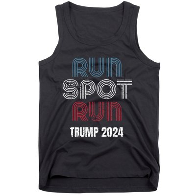 Run Spot Run Run Spot Run Trump Kamala Debate 2024 Tank Top