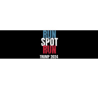 Run Spot Run Run Spot Run Trump Kamala Debate 2024 Bumper Sticker