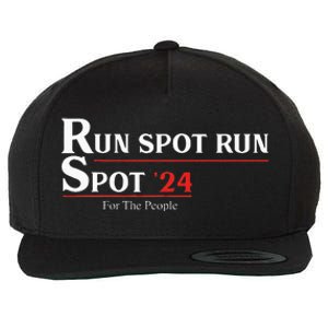 Run Spot Run Spot 24 Kamala Harris Walz Wool Snapback Cap