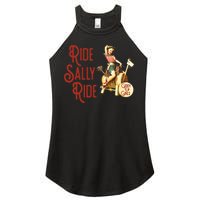 Ride Sally Ride Country Music Rodeo Women's Perfect Tri Rocker Tank