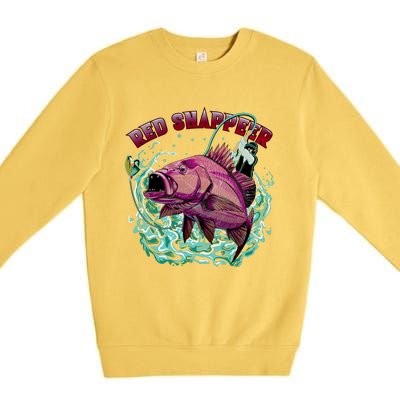 Red Snapper Premium Crewneck Sweatshirt