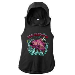 Red Snapper Ladies PosiCharge Tri-Blend Wicking Draft Hoodie Tank