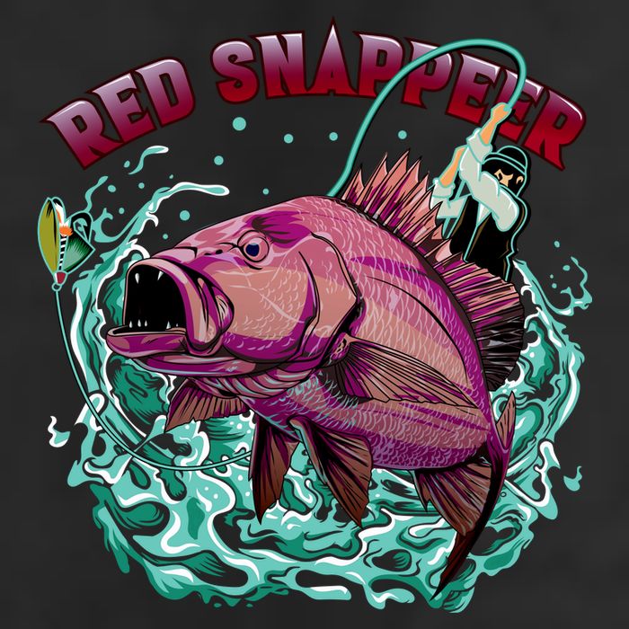 Red Snapper Cool Comfort Performance Bucket Hat