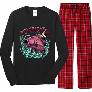 Red Snapper Long Sleeve Pajama Set