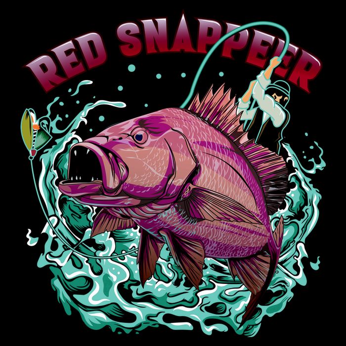 Red Snapper 16 in Basic Backpack