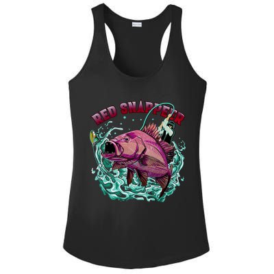 Red Snapper Ladies PosiCharge Competitor Racerback Tank