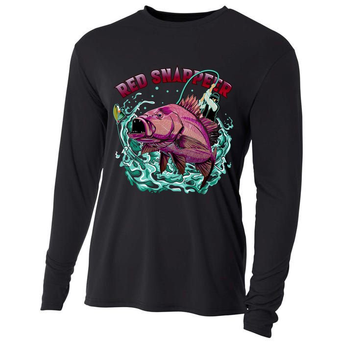 Red Snapper Cooling Performance Long Sleeve Crew