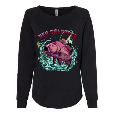 Red Snapper Womens California Wash Sweatshirt