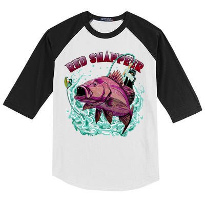 Red Snapper Kids Colorblock Raglan Jersey