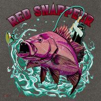Red Snapper Cotton Canvas Backpack