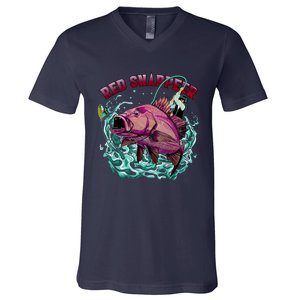 Red Snapper V-Neck T-Shirt