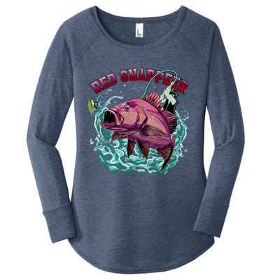 Red Snapper Women's Perfect Tri Tunic Long Sleeve Shirt