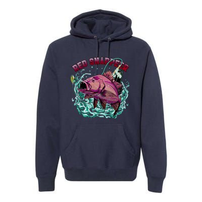 Red Snapper Premium Hoodie