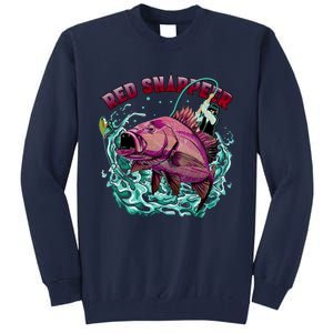 Red Snapper Tall Sweatshirt