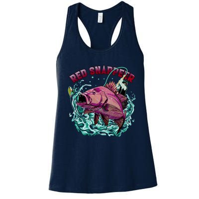 Red Snapper Women's Racerback Tank