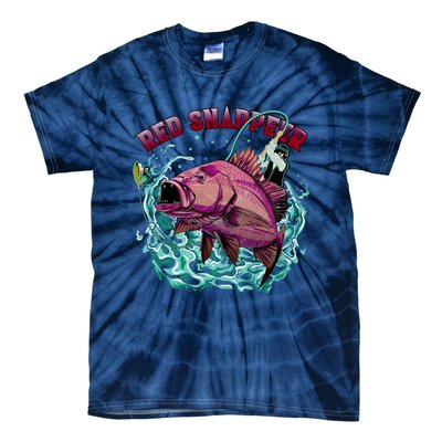 Red Snapper Tie-Dye T-Shirt